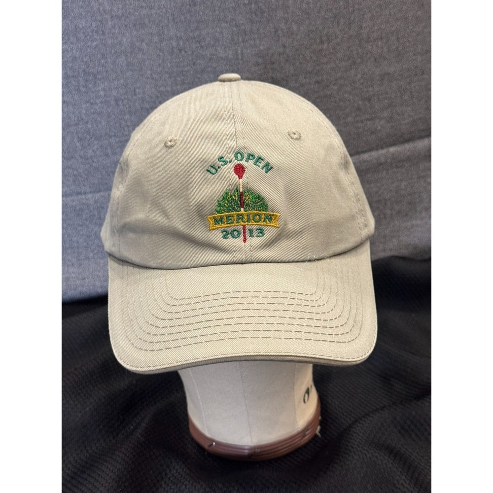 US Open Golf Hat Cap Gray Merion Golf Club 2013  - USGA‎ Member Justin Rose Men